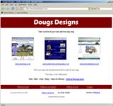 web site - www.dougsdesigns.co.uk  -  web site designer